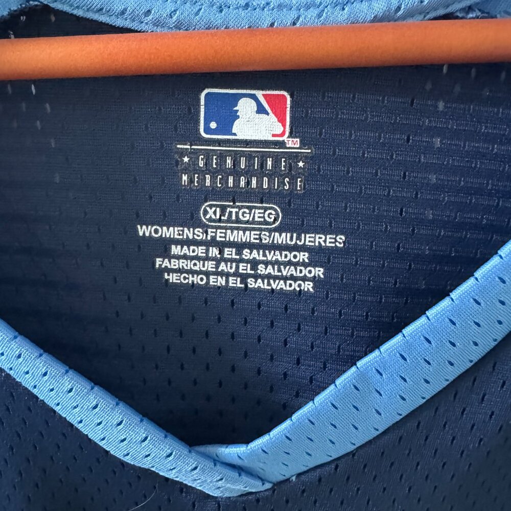 Tampa Bay Rays V-neck mesh tshirt - Picture 2 of 3